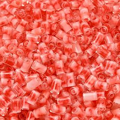 Two Tone Inside Colours Transparent Glass Seed Beads&nbsp;SEED-C004-05G
