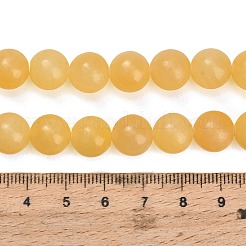 Natural Yellow Calcite Beads Strands&nbsp;GG-CBAA3AB-02-10mm