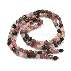 Natural Multicolor Tourmaline Beads Strands&nbsp;G-E530-07H
