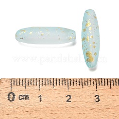 Frosted Glass Beads&nbsp;FGLA-L001-001K