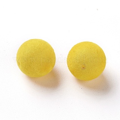 Flocky Acrylic Beads&nbsp;LS-OACR-I001-12mm-L18