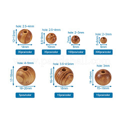 Unfinished Natural Wood Beads&nbsp;WOOD-TA0002-41-LF