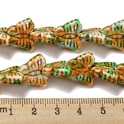 Spray Painted Synthetic Turquoise Beads Strands&nbsp;G-E617-A03-02