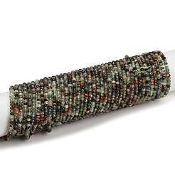 Natural African Bloodstone Beads Strands&nbsp;G-S388-A02-1x2mm