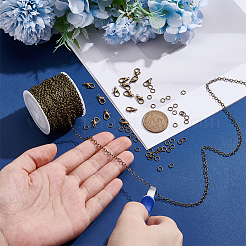 DIY Chain Necklace/Bracelet Making Kits&nbsp;DIY-UN0007-73AB