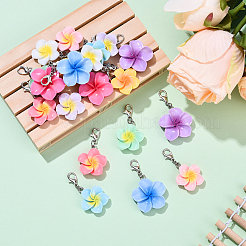 20Pcs 10 Style Resin Pendant Decorations&nbsp;HJEW-YW00120