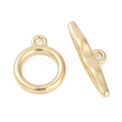 Brass Toggle Clasps&nbsp;KK-K391-04G