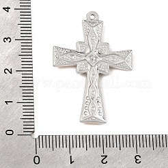 304 Stainless Steel with Orange Enamel Pendants&nbsp;SA-CBAA487-07P