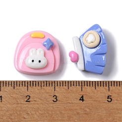 うさぎ/哺乳瓶/ロリポップ 不透明樹脂デコデンカボション  混合図形  ミックスカラー  12.5~19x13~19x6~9mm&nbsp;CRES-P031-C