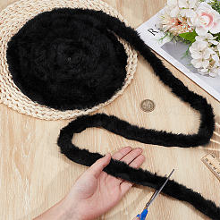 10M Imitation Mink Hair Ribbons&nbsp;OCOR-BC0009-17C