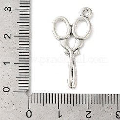 チベット風チャーム  カドミウムフリー＆ニッケルフリー＆鉛フリー  はさみ  アンティークシルバー  30x13.5x2mm  穴：1.5mm&nbsp;LS-TIBEP-LF10463YKG-AS-FF
