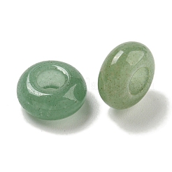 天然石グリーンアベンチュリンビーズ  ロンデル  10x4.5mm  穴：3.5mm&nbsp;G-Q173-03A-23
