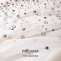 プレシオサ® クリスタル ホットフィックス フラットバック ストーン  チェコクリスタル  ラウンド(438 11 612 シャトンローズビバ12®)  ルビー90110個  ss6（1.9~2.1mm）&nbsp;Y-PRC-HSS6-90110