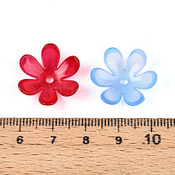 Transparent Plastic Bead Caps&nbsp;KY-N025-01