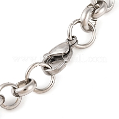 304 Stainless Steel Rolo Chain Bracelets for Women&nbsp;BJEW-G711-04GP