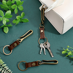 4Pcs Alloy U Shape Belt Hook Keychains&nbsp;KEYC-SC0002-19A
