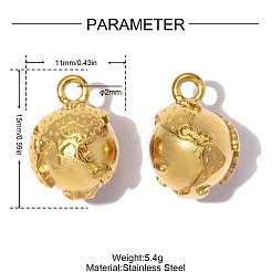 304 Stainless Steel Charms&nbsp;SA-OY002-07G