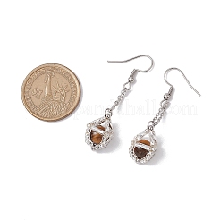 Glass Seed Beads Dangle Earrings&nbsp;EJEW-MZ00350-03
