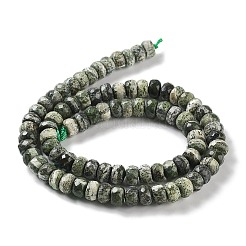 Natural Silver Line Jasper Beads Strands&nbsp;G-Z042-B01-03