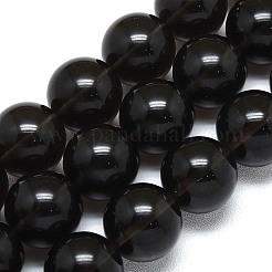 Natural Ice Obsidian Beads Strands&nbsp;G-D356-C03-16mm