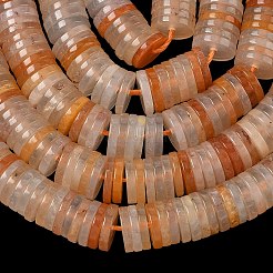 Natural Honey Jade Beads Strands&nbsp;G-G329-B02-8x1mm