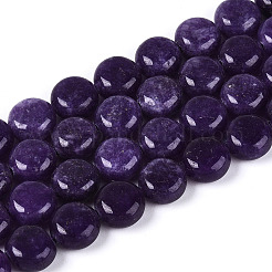 Dyed Natural White Jade Beads Strands&nbsp;G-T143-16A