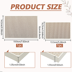 2Pcs 2 Styles Jewlery Honeycomb Quartz Soldering Board&nbsp;FIND-BC0013-39