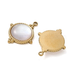 Natural Freshwater Shell Pendants&nbsp;SA-CBA11D7-23G