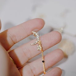 Alloy Crystal Rhinestone Tassel Cuff Earrings&nbsp;FS-WGCD986-01