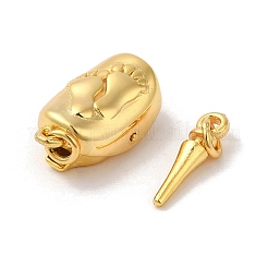 Rack Plating 925 Sterling Silver Bayonet Clasps&nbsp;STER-G038-16G