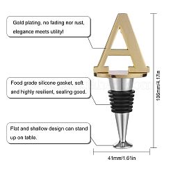 Silicone Wine Bottle Stoppers&nbsp;FIND-WH0076-36-01A