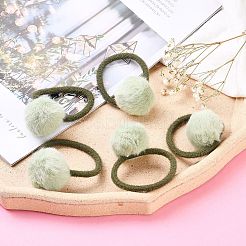 Imitation Wool Girls Hair Accessories&nbsp;OHAR-S190-17B