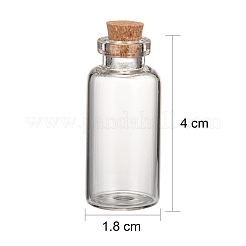 Glass Jar Bead Containers&nbsp;X-CON-Q009