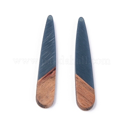 Resin & Walnut Wood Pendants&nbsp;X-RESI-S358-40P