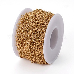 PVD Vacuum Plating 304 Stainless Steel Cable Chains&nbsp;CHS-F007-04G