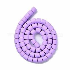 樹脂粘土ビーズ連売り  コラム  ミディアム蘭  5~7x6mm  穴：1.5~2mm  約61~69個/連  15.74インチ&nbsp;X-CLAY-T001-C15