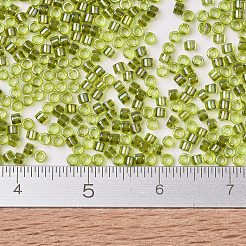 MIYUKIデリカビーズ  シリンダー  日本製シードビーズ  11/0  （染色された石灰の中のdb2377)  1.3x1.6mm  穴：0.8mm  約2000PCS /ボトル  10 G /ボトル&nbsp;SEED-JP0008-DB2377