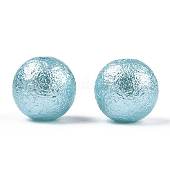 Matte Round ABS Plastic Imitation Pearl Beads&nbsp;SACR-R880-8mm-Z19