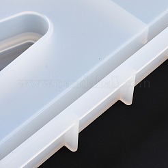Letter-shaped Food Grade Money Box Silicone Molds&nbsp;DIY-D072-01GP-03