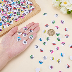 210Pcs 7 Colors Resin Doll Craft Eye&nbsp;DOLL-ME0001-03