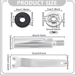 2 Sets Stainless Steel Angle Grinder Extension Rod&nbsp;TOOL-GA0002-09