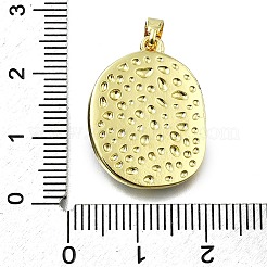Brass Enamel Pendants&nbsp;KK-K400-24G