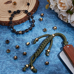 20Pcs 2 Colors Brass EDC European Beads&nbsp;KK-OC0001-60