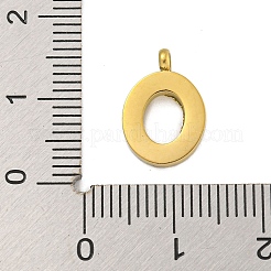 Ion Plating(IP) 304 Stainless Steel Charms&nbsp;STAS-G345-01G-O
