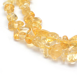 Natural Citrine Beads Strands&nbsp;X-G-P332-51