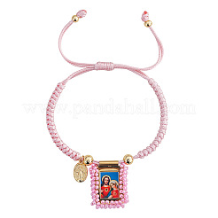 Printed 304 Stainless Steel Charm Bracelets&nbsp;QB7053
