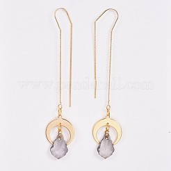 Brass Stud Earrings&nbsp;EJEW-JE03208-02