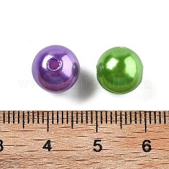 15 グリッド DIY アクリル & ABS プラスチック & 木製ビーズ ジュエリー作り ファインディング キット  ミックスカラー  プラスチックパール：10mm  穴：2mm&nbsp;DIY-L073-02