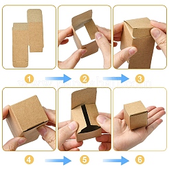 30Pcs Kraft Paper Packaging Boxes&nbsp;CON-YW0001-73