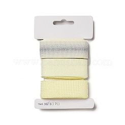 9 Yards 3 Styles Polyester Ribbon&nbsp;SRIB-A014-M03